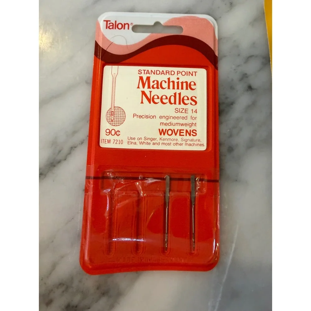 Vintage Singer Talon Belding Lily Sewing Machine Needles Mixed Lot Sizes 11 14